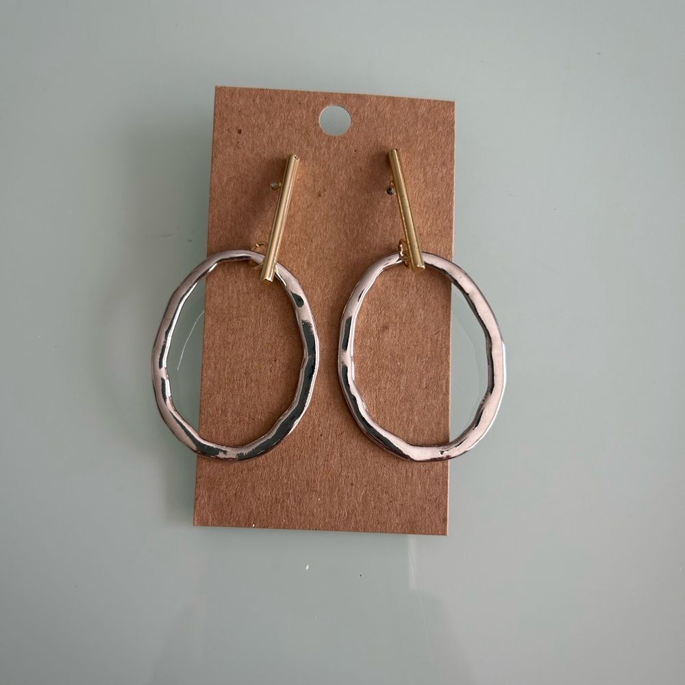 Hoop Earrings A1451 - Picture 3 of 3